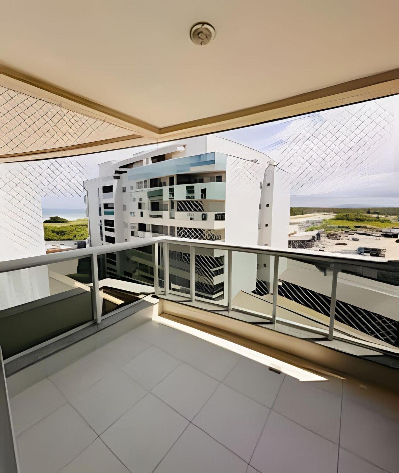 Apto 1Qto Vista Mar, 50M Praia Grande/Arraial Cabo 阿拉亚尔-杜卡布 外观 照片