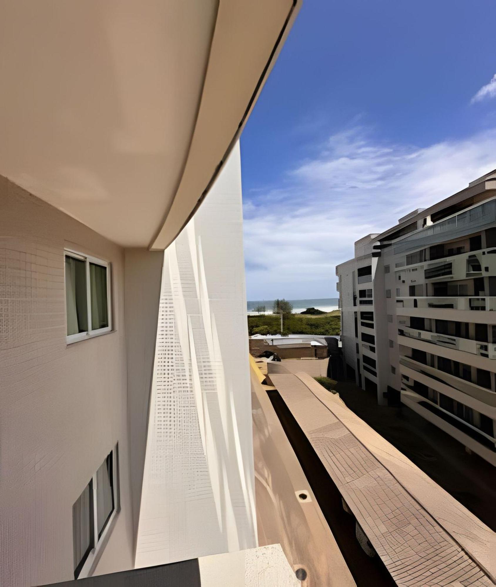 Apto 1Qto Vista Mar, 50M Praia Grande/Arraial Cabo 阿拉亚尔-杜卡布 外观 照片