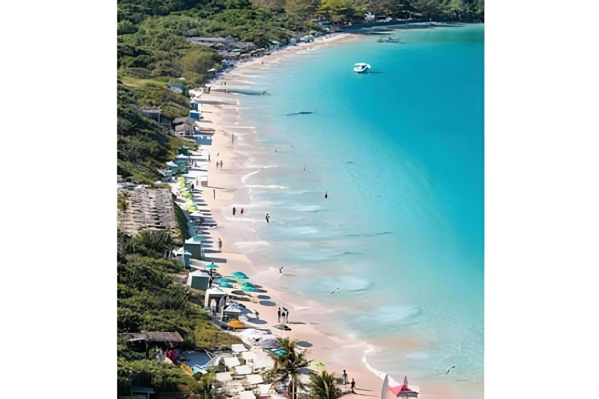 Apto 1Qto Vista Mar, 50M Praia Grande/Arraial Cabo 阿拉亚尔-杜卡布 外观 照片