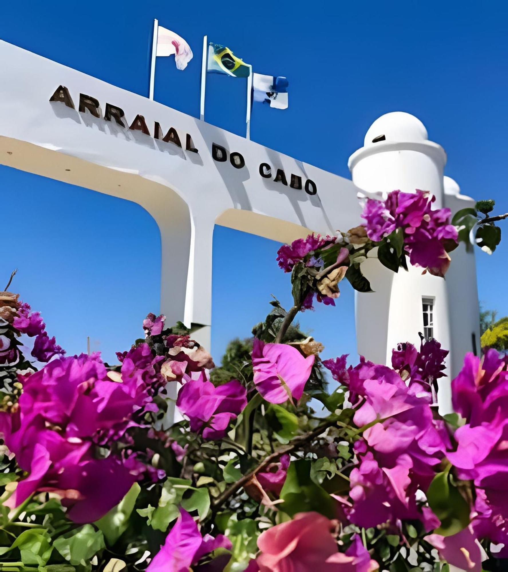 Apto 1Qto Vista Mar, 50M Praia Grande/Arraial Cabo 阿拉亚尔-杜卡布 外观 照片